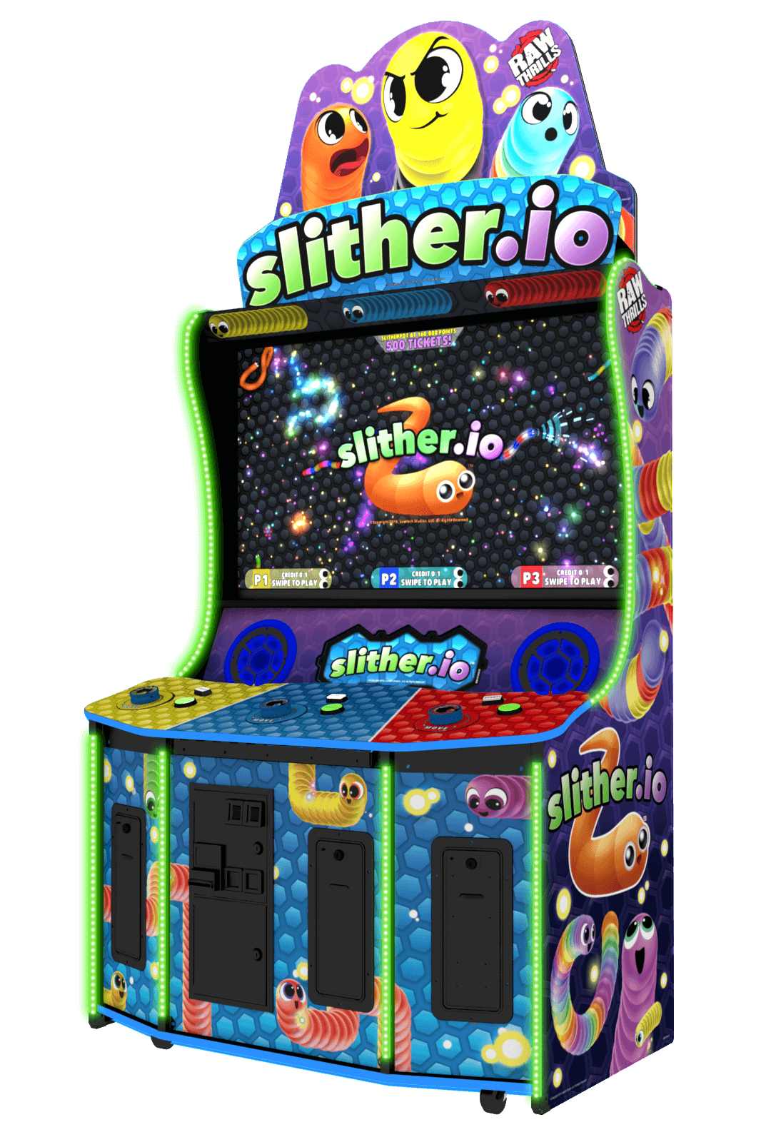 Slither io game Baby One-Piece for Sale by SherriMans